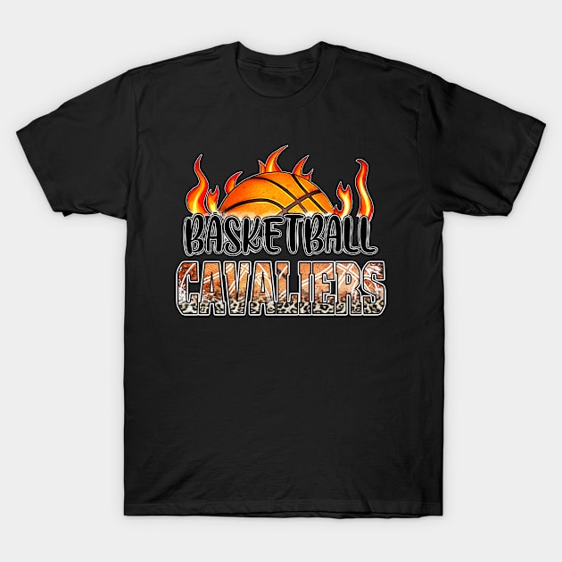 Classic Basketball Design Cavaliers Personalized Proud Name T-Shirt by Irwin Bradtke